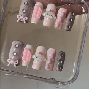 Short Square Nails